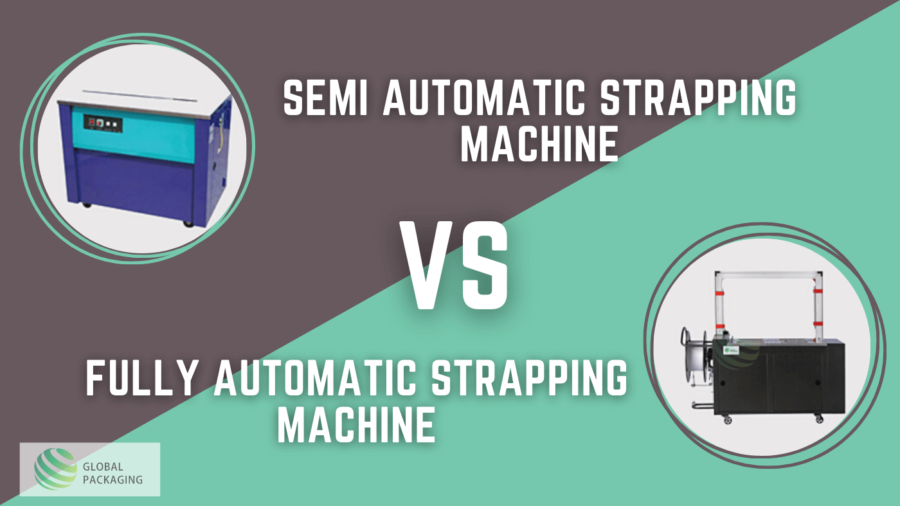 semi automatic strapping machine vs fully automatic strapping machine