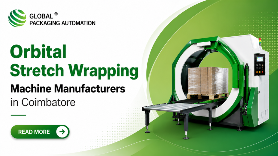 Orbital Stretch Wrapping Machine